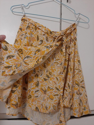 Φούστα Toi&Moi floral καλοκαιρινή, size M, σαν καινούργιο