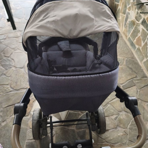 Foppapedretti stroller with reversible seat, port-bebe and car seat 0-13kg used