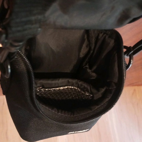 BlueSky camera carrying bag like new, black with gray detail