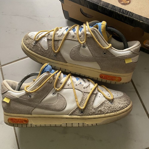 Nike x Off-White Dunk sneakers size 43, original