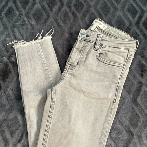 Mango grey skinny jeans like new, size 32