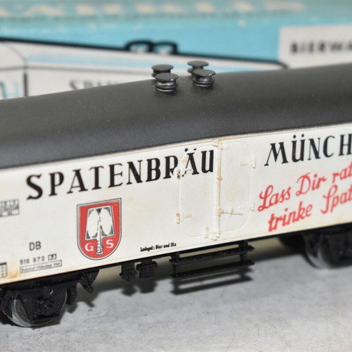 Märklin HO Bierwagen Spatenbräu München used with box