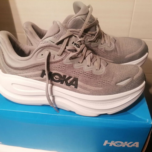 Hoka Bondi 9 GCTC athletic shoes new, size 47