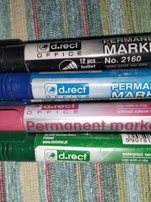 Markers used, sold as a pack