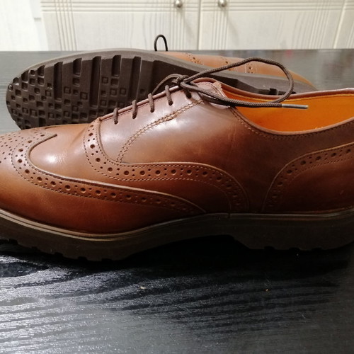 Timberland men's new brown dress shoes size 43