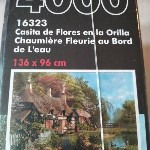 Riverside Home In Bloom educa puzzle 4,000 pieces new