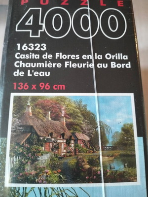 Riverside Home In Bloom educa puzzle 4,000 pieces new