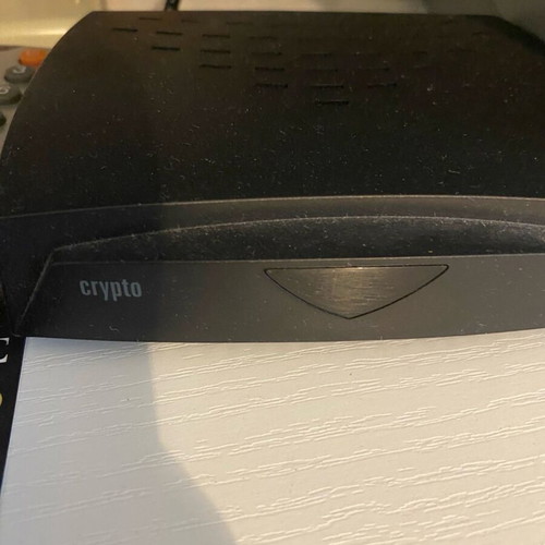 Celect 14’’ TV used with crypto decoder and remote control