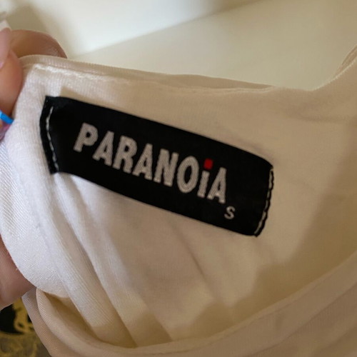 Paranoia dress S ivory like new