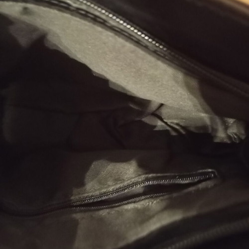 Vera Pelle crossbody bag like new, genuine leather, black