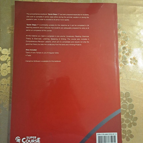 Quick Steps 1 Teacher's Book new, English
