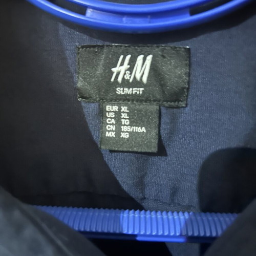 H&M dark blue men's shirt XL, like new