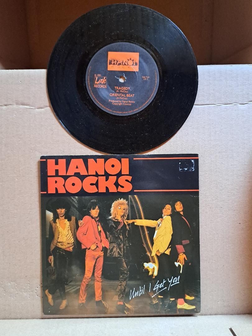 新品 Hanoi Rocks シングル レコード ハノイロックス EP BOX Hanoi