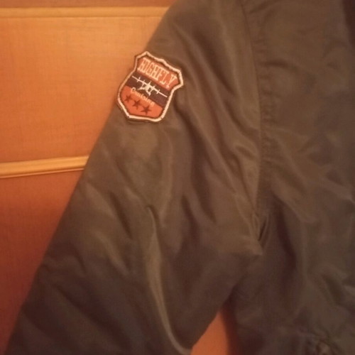 Children's jacket new, size 122, brown