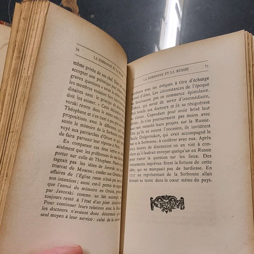 La Sorbonne et la Russie (1717-1747) book used, 1882, French