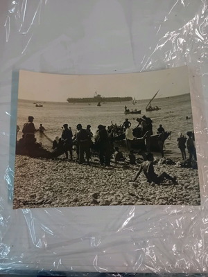 Large signed photograph used, postwar Greece