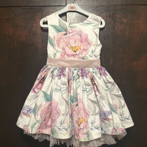 Ingradress festive dress like new, size 110, multicolor