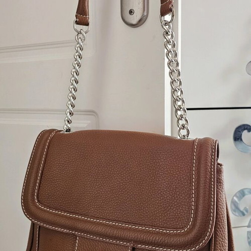 Buti leather shoulder bag like new, brown