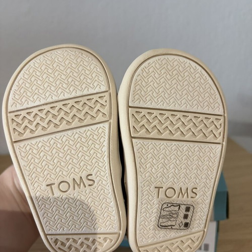 Toms children's espadrilles new, plaid fuchsia green blue