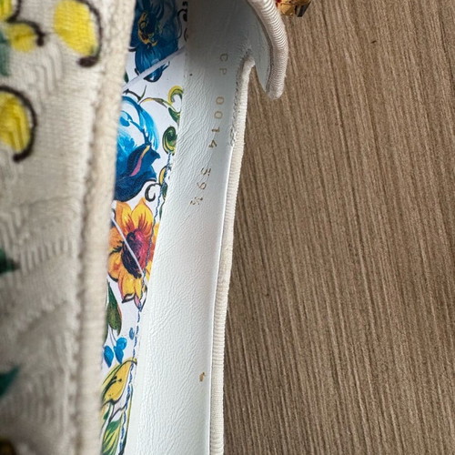 Dolce & Gabbana colorful ballerina shoes new size 40 with dust bag