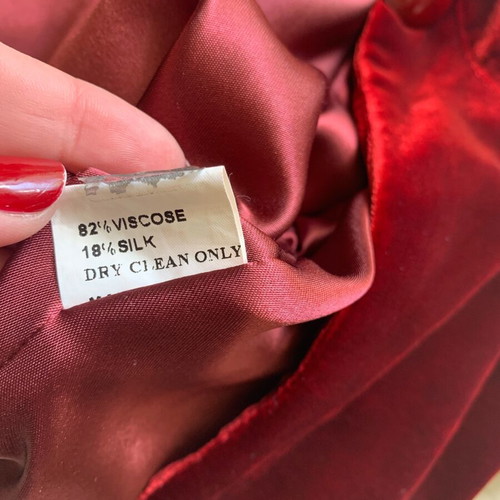 Ballet jacket like new, red bolero