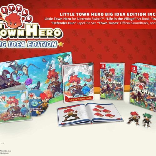 Little Town Hero Big Idea Edition Nintendo Switch new sealed