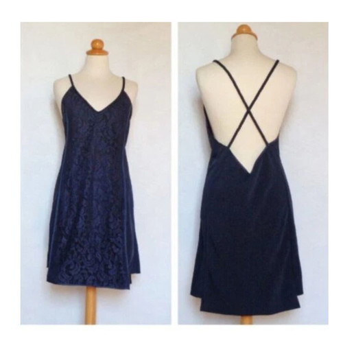 Carlo Pignatelli Black Dress with Open Back New