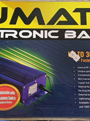 Lumatek Electronic Dimmable Ballast 1000W καινούργιος