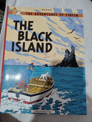 Tintin The Black Island comic new, collectible