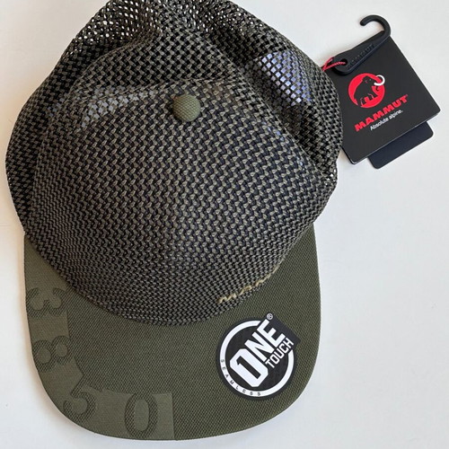 Mammut Absolut Alpine Olive Black Hat new, size M