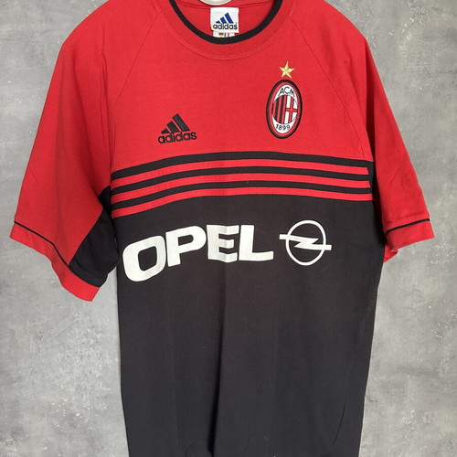 Vintage AC Milan 1999/2000 Adidas x Opel training t-shirt