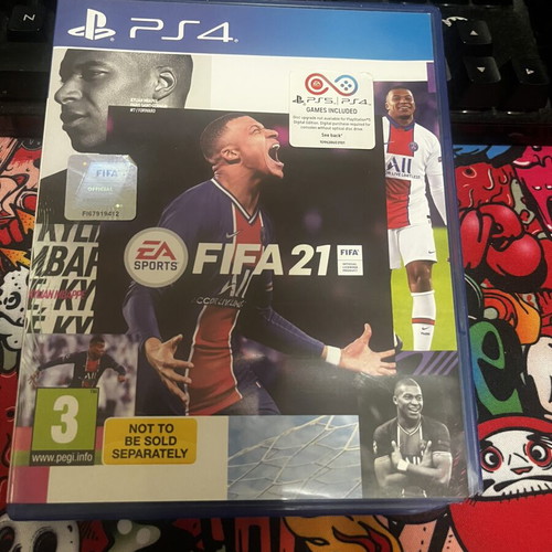 The Last of Us Part II and FIFA 21, 22 for PlayStation 4 in perfect condition