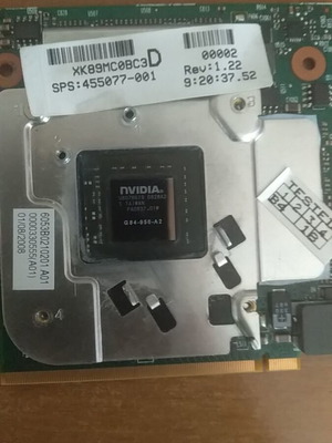 GeForce 8800 GT mobile used graphics card