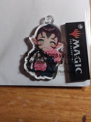 Chibi Nissa acrylic keychain Magic the Gathering new