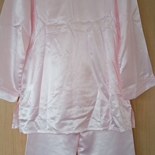 Bardo satin pajama set new, size S, pink