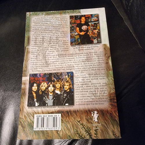 Iron Maiden Live After Death book like new