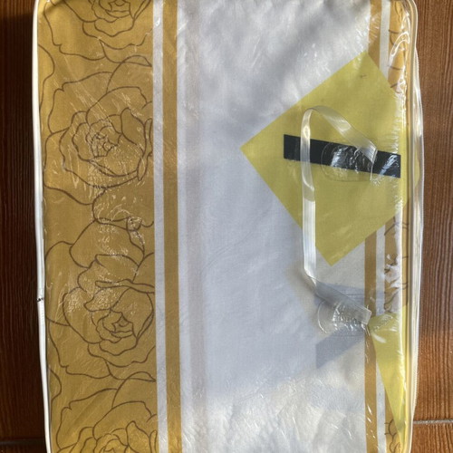 Snt Home Collection single bed sheet set 3 pcs yellow new