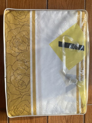 Snt Home Collection single bed sheet set 3 pcs yellow new