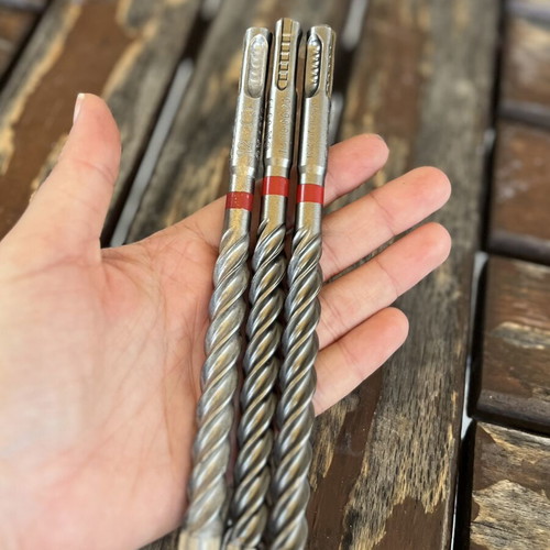 Hilti TE-CX 12 SDS Plus concrete hammer drill bits, 12mm, new, pack of 6