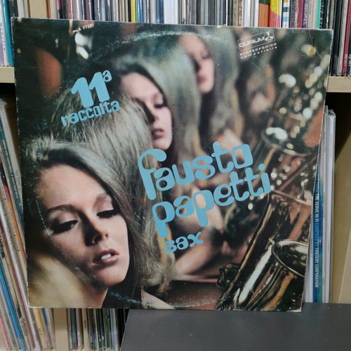 Fausto Papetti 11 raccolta vinyl used, jazz
