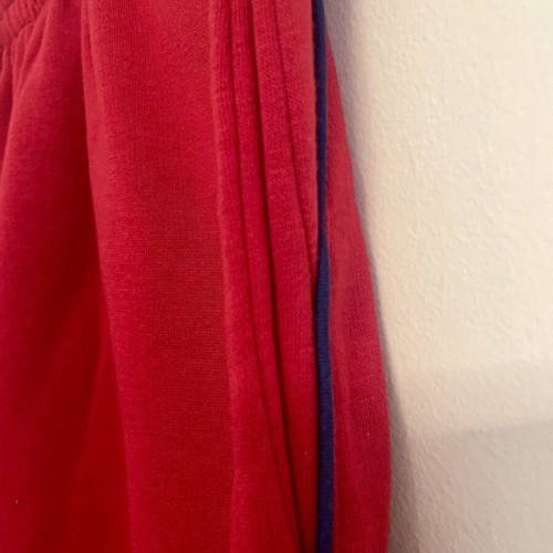Slazenger red sweatpants with elastic cuffs, Large