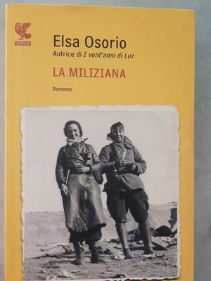 La Miliziana by Elsa Osorio, Italian book