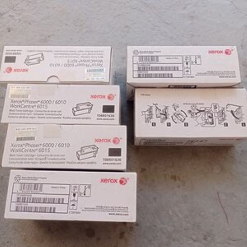 Xerox 106R01630 Genuine Black Laser Printer Toner Pack of 6