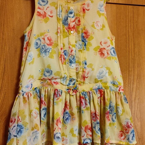 TU blouse dress for girl 8 years like new