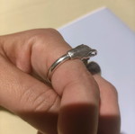 Silver handmade ring like new