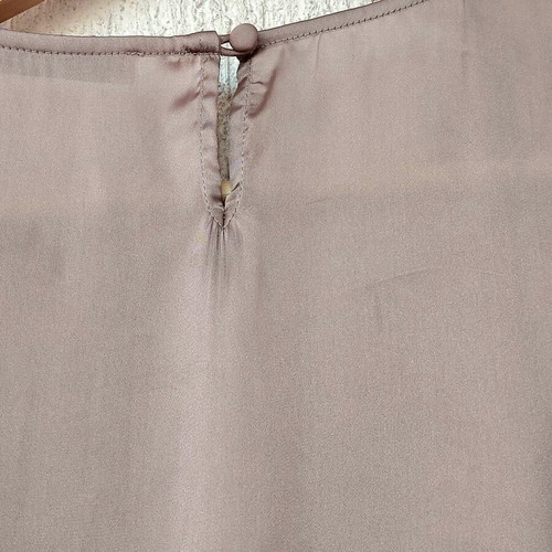 Liu Jo satin top with ruffles, new, size Medium