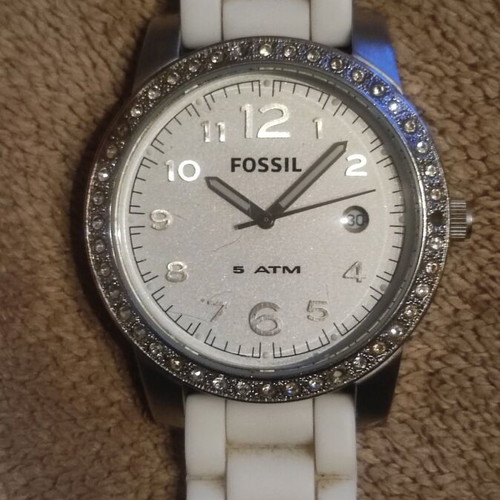 Fossil women's watch like new with three straps 38mm
