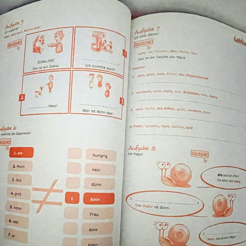 Naseweis 1 neu Arbeitsbuch and Lehrbuch German language learning books new