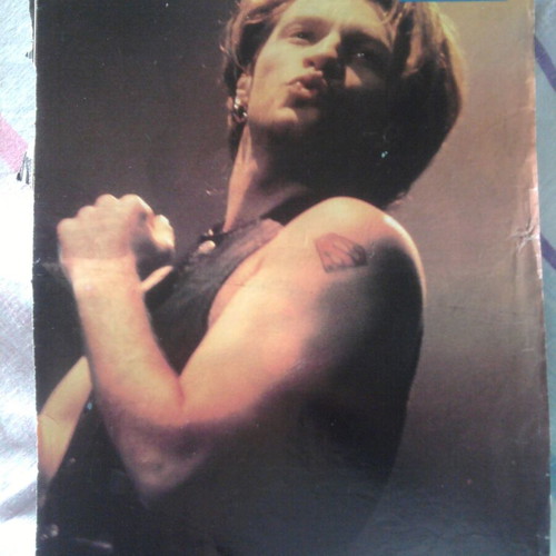 Bon Jovi & Polina Pinup poster used, Smash Hits