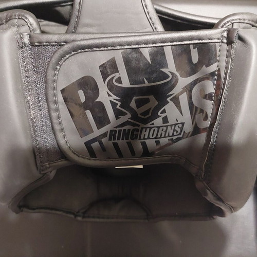 Ringhorns Charger boxing headgear black/black